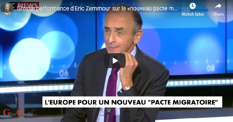 Francuski filozof Zemmour: Imigracija je zločin protiv europskih naroda i završit će krvoprolićem