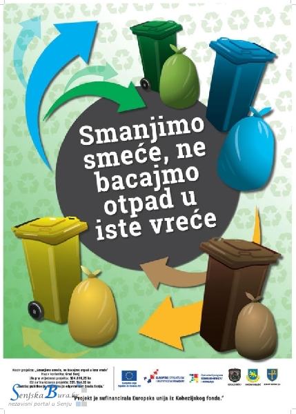 Tribina " Smanjimo smeće, ne bacajmo otpad u iste vreće " 