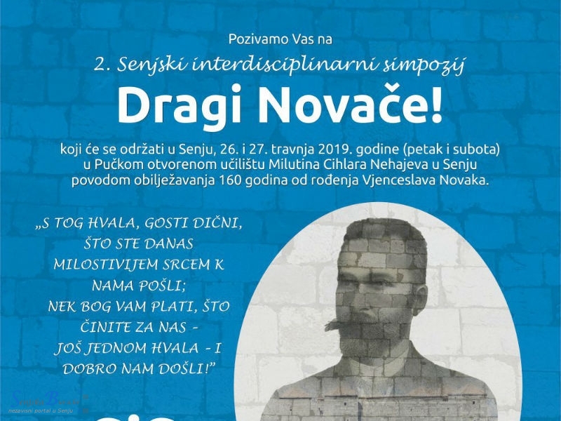 2. Senjski interdisciplinarni simpozij 2019. pod pokroviteljstvom HAZU-a!