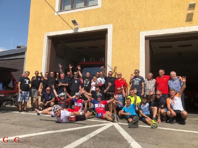 Barkanovci popratili biciklistički maraton bratskih vatrogasnih društava 