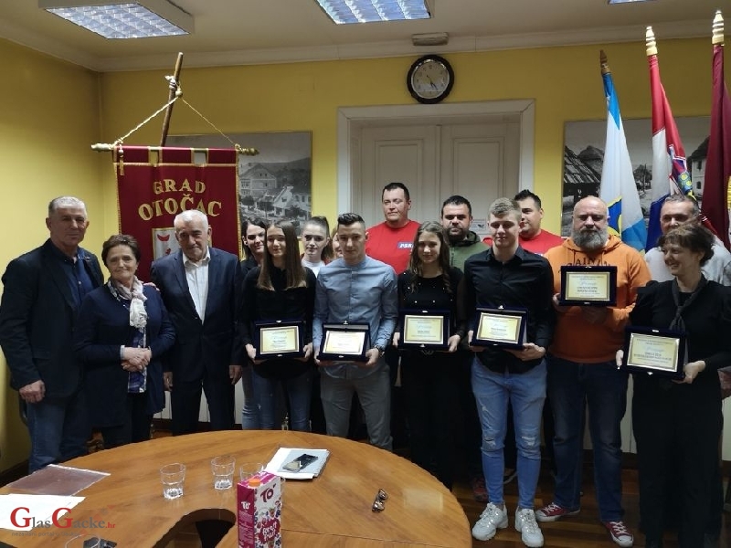 Proglašeni najbolji u sportu grada Otočca u 2019. godini