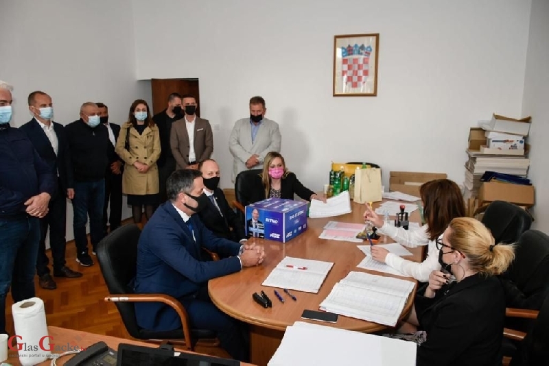 Potpisan koalicijski sporazum HDZ-a, HSS-a, HSU-a i HBS-a, te predana lista za Županijsku skupštinu 