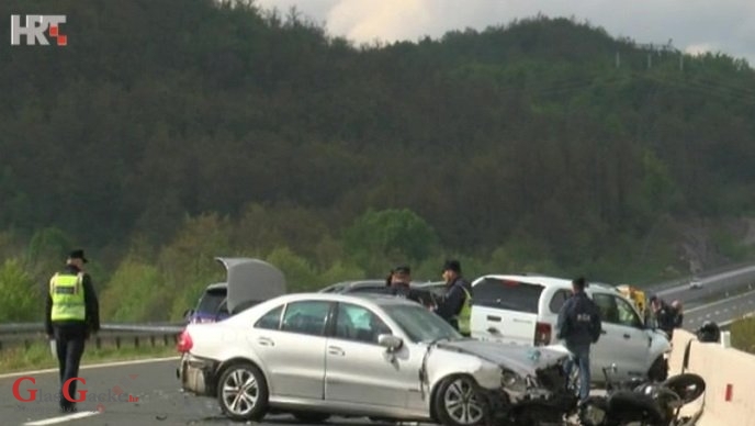 Dvije prometne nesreće na A-1, vozač motocikla preminuo 