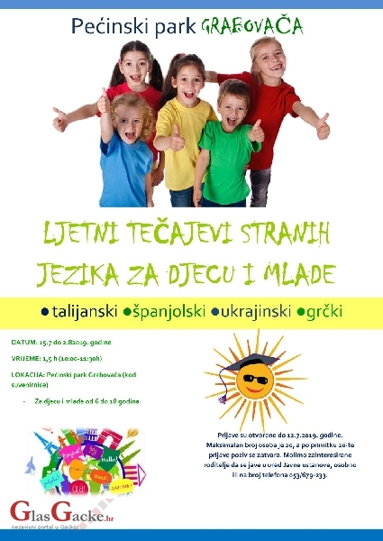 Besplatni tečaj stranih jezika u Grabovači Besplatni tečaj stranih jezika u Grabovači