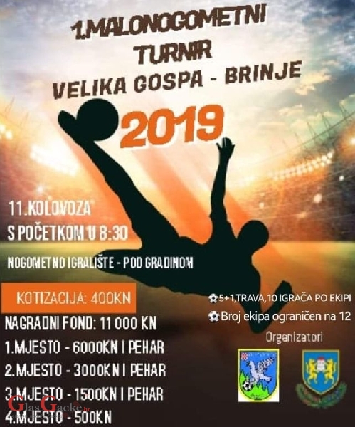 Malonogometni turnir "Velika Gospa - Brinje " 