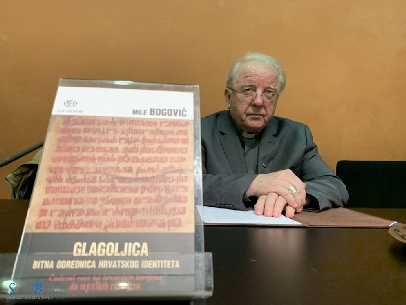 Predstavljanje knjige mons.dr.Mile Bogovića "Glagoljica – bitna odrednica hrvatskog identiteta"