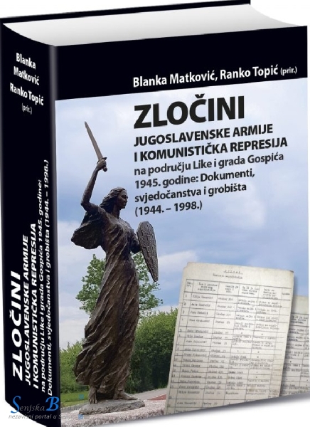 Promocija knjige Zločini Jugoslavenske armije i komunistička represija u Lici i gradu Gospiću 1945. godine