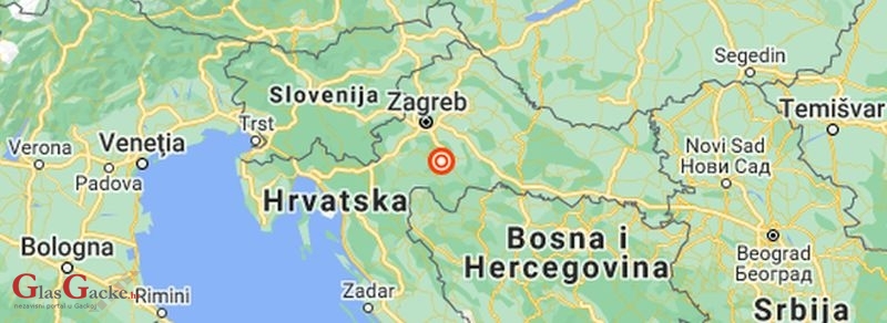 Dva nova potresa jačine 4,7 i 4,8 po Richteru oko 6:15 pogodila središnju Hrvatsku Dva nova potresa jačine 4,7 i 4,8 po Richteru oko 6:15 pogodila središnju Hrvatsku