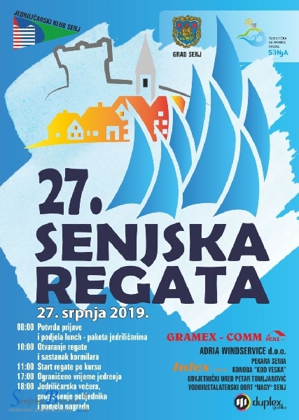 27. Jedriličarska regata u Senju 27. Jedriličarska regata u Senju