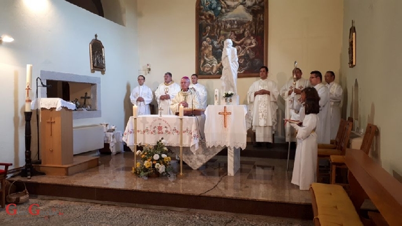 Biskup Križić u Svetom Roku predvodio svetkovinu župnog patrona