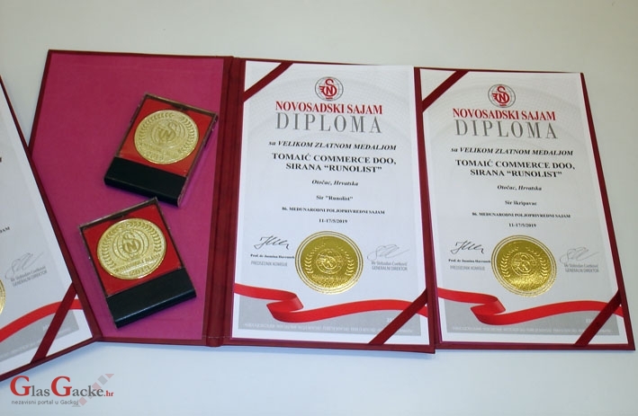 Pregršt velikih zlatnih medalja s novosadskoga poljoprivrednog sajma Pregršt velikih zlatnih medalja s novosadskoga poljoprivrednog sajma
