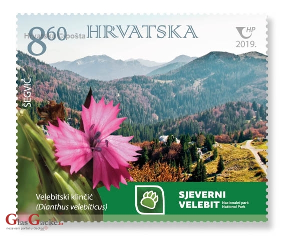 NP Sjeverni Velebit na poštanskoj marki
