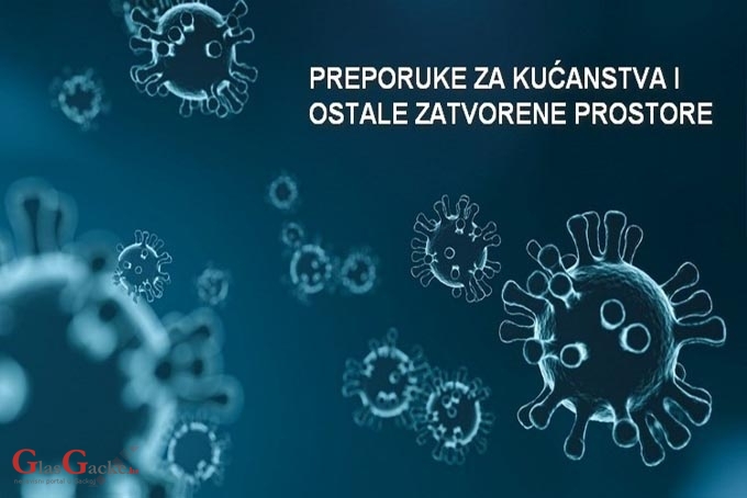 Preporuke za kućanstva i ostale zatvorene prostore Preporuke za kućanstva i ostale zatvorene prostore
