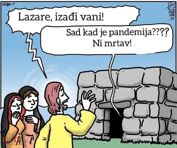 Samo nas Bog može izvesti iz sadašnjega „groba“ 