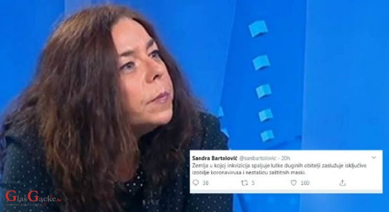 Novinarka Hine Hrvatima poželjela obilje korona virusa i nestašicu maski Novinarka Hine Hrvatima poželjela obilje korona virusa i nestašicu maski
