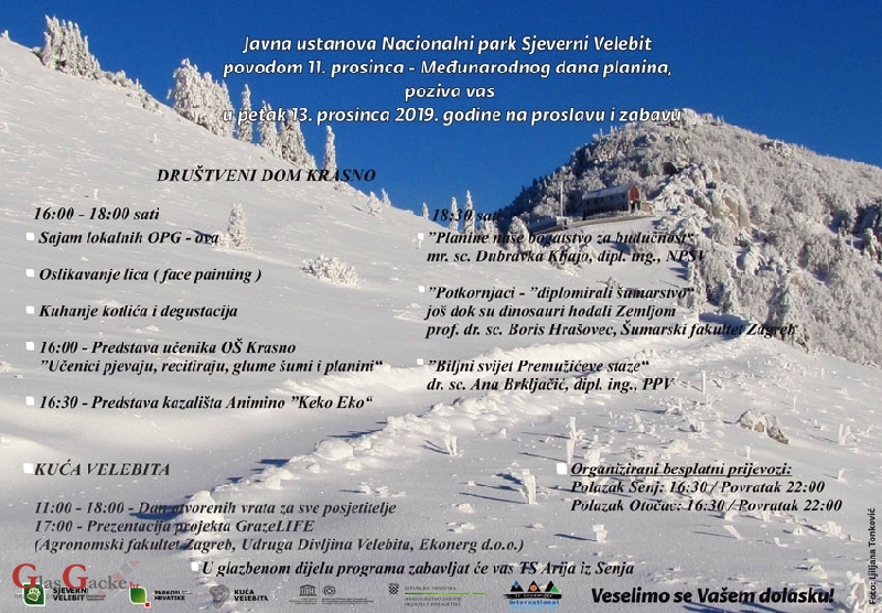 Povodom Međunarodnog dana planina Povodom Međunarodnog dana planina