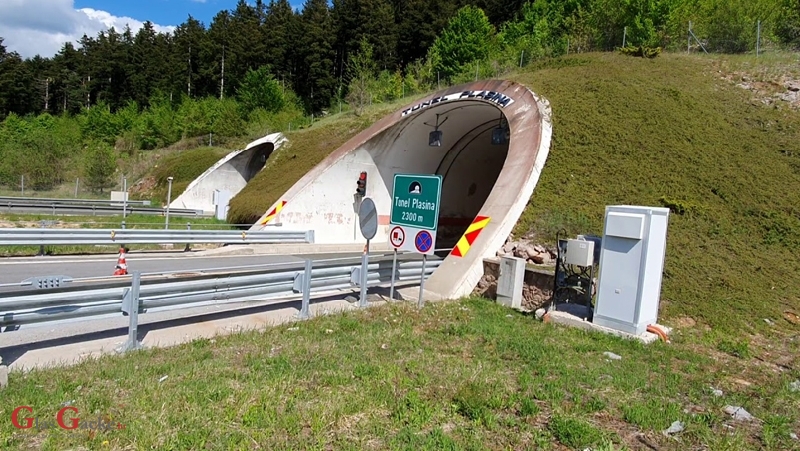 Radovi u tunelima Plasina i Grič Radovi u tunelima Plasina i Grič