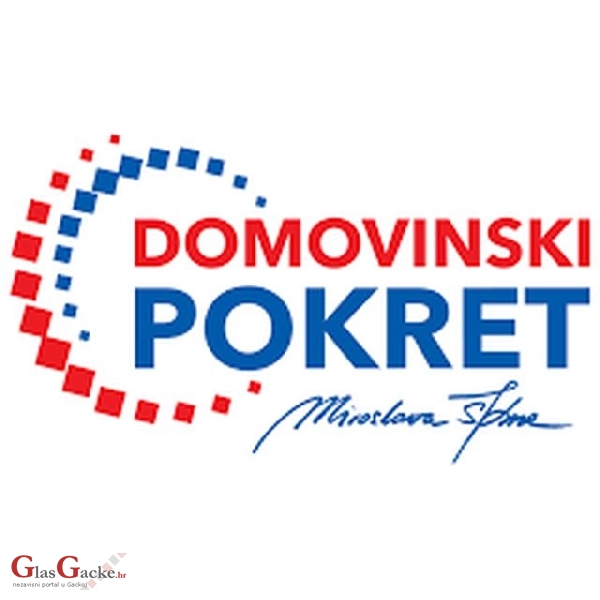 Priopćenje za javnost Domovinskog pokreta Ličko- senjske županije Priopćenje za javnost Domovinskog pokreta Ličko- senjske županije