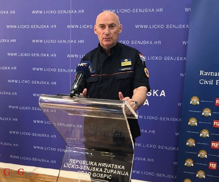 Pomoćnik ministra održao radni sastanak sa Stožerom civilne zaštite Ličko-senjske županije