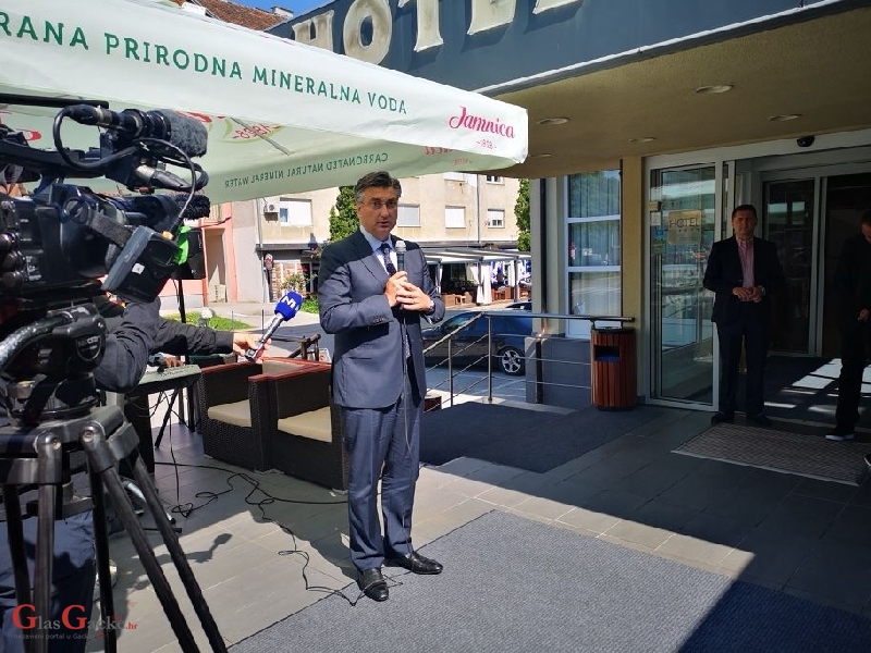 Plenković u Otočcu Plenković u Otočcu