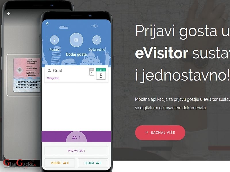 Županijski Stožer CZ - prijavljujte boravište, iznajmljivači prijavljujte goste u eVisitor