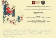 Predstavljanje transkripcije senjskoga Korizmenjaka iz 1508. godine u NSK Predstavljanje transkripcije senjskoga Korizmenjaka iz 1508. godine u NSK