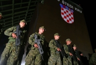 Hodnja novih vođa Hrvatske vojske iz Udbine do Knina