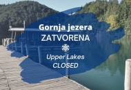 Gornja jezera zatvorena za posjetitelje Gornja jezera zatvorena za posjetitelje