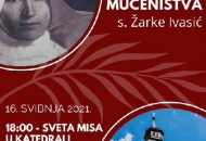 Misa na 75. obljetnicu mučeničke smrti. s. Žarke Ivasić Misa na 75. obljetnicu mučeničke smrti. s. Žarke Ivasić