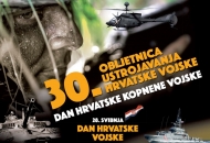 Tjedan Hrvatske vojske - polaganje vijenaca i paljenje svijeća na spomen-obilježjima Domovinskog rata