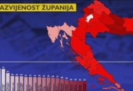 Analiza HGK upućuje na veliki nesrazmjer u gospodarskoj razvijenosti županija