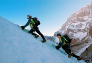 Otočki alpinisti započeli novu godinu penjanjem po Jalovečkoj grapi Otočki alpinisti započeli novu godinu penjanjem po Jalovečkoj grapi
