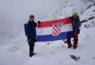 Otočani Milan Krznarić i Stipe Piršljin popeli se na najviši vrh Poljske - Rysy (2499 mnv )