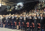 Započeo veličanstven skup HDZ-a u prepunoj gradskoj sportskoj dvorani! Započeo veličanstven skup HDZ-a u prepunoj gradskoj sportskoj dvorani!