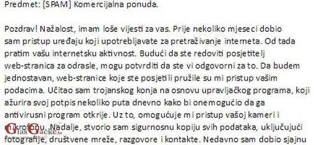 Upozorenje građanima o novoj phishing kampanji: Ne nasjedajte, nego obrišite!