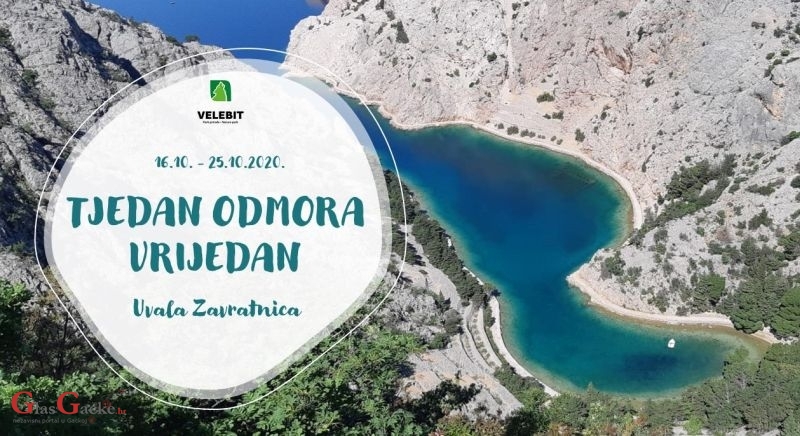 Park prirode Velebit sudjeluje u akciji „Tjedan odmora vrijedan“ Park prirode Velebit sudjeluje u akciji „Tjedan odmora vrijedan“