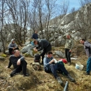 Gromovčani na uređenju planinarskih staza po Velebitu