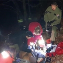 Policija i antiteroristička jedinica spašavali migranta koji je pao sa stijene