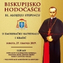 27. travnja - biskupijsko hodočašće blaženom Stepincu