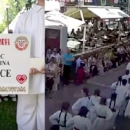 Čerišnjice nastupile na Malim vezovima u Đakovu