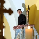 Don Angjelo predvodi misu u za sv. Jakova u Pazarištu