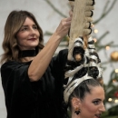 Show gačanskih frizera na Božićnom sajmu
