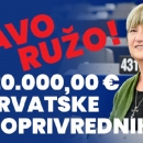 Tomašić izborila 15 milijuna eura za hrvatske poljoprivrednike