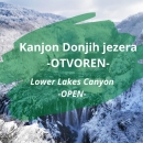 Kanjon Donjih jezera otvoren za posjetitelje   