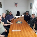 Delegacija Regionalnog kluba IPA Ličko-senjske na prijamu kod načelnika Policijske uprave