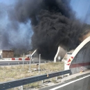 Zapalio se automobil u tunelu Bristovac
