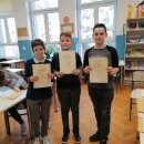 1. mjesto na županijskoj razini natjecanja „Čitanjem do zvijezda“