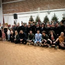 Show gačanskih frizera na Božićnom sajmu