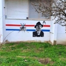 Na muralima  Blage Zadre i Ivana Anđelića-Doktora u Sesvetama ispisani četnički znakovi