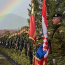 Ispraćaj postrojbe HKV u operaciju KFOR na Kosovu